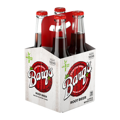 Barq's Crafted Root Beer Glass Bottles 355ml/12 fl. oz (Shipped from Canada)