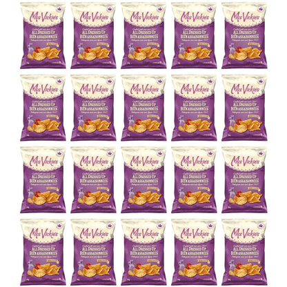 Miss Vickies All Dressed Up Chips pack of 20