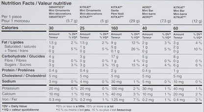 Nestlé Smarties Aero and KitKat Advent Calendar 365g/13oz (Shipped from Canada)