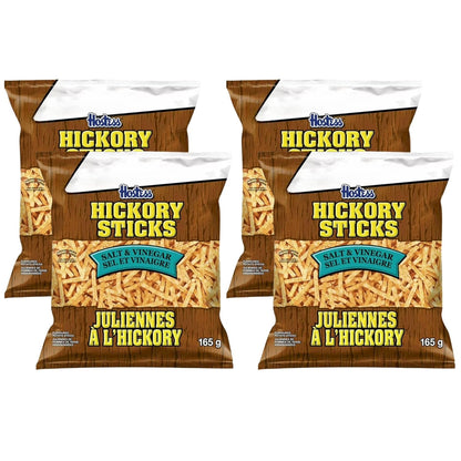 Hostess Hickory Sticks Salt & Vinegar Potato Sticks, 165g/5.8oz (Shipped from Canada)