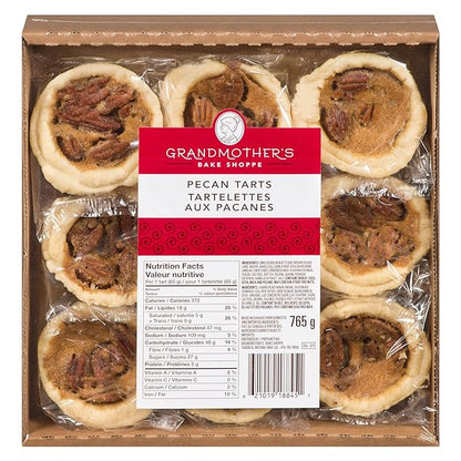 Grandmother's Bake Shoppe Pecan Butter Tarts, 765g/27oz (Shipped from Canada)