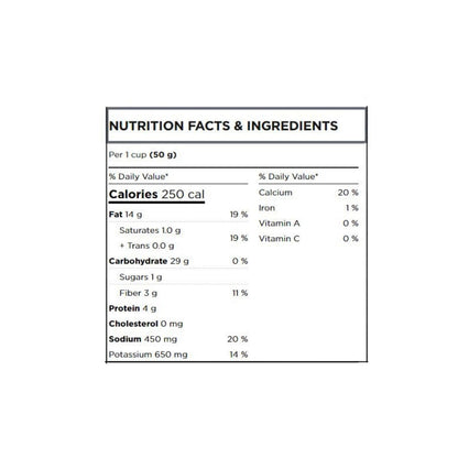 Presidents Choice Jalapeno Popper Potato Chips nutrition facts