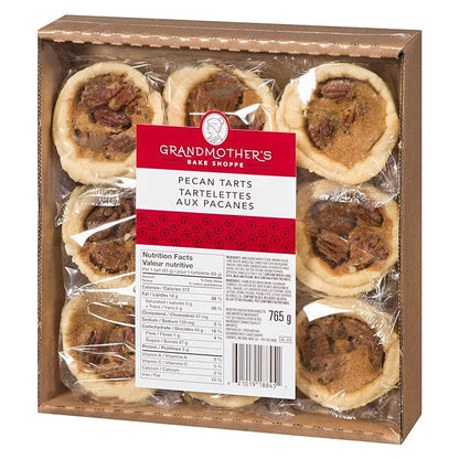 Grandmother's Bake Shoppe Pecan Butter Tarts, 765g/27oz (Shipped from Canada)