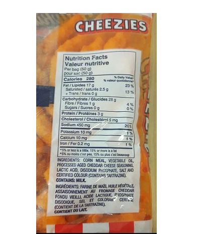 Hawkins Cheezies, 210g/7.4oz (Shipped from Canada)