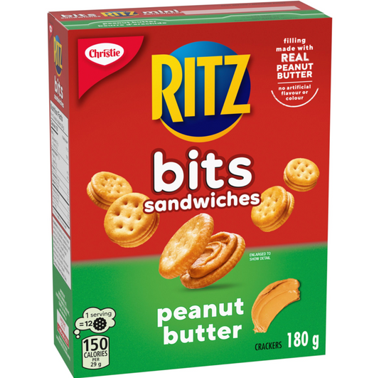 Ritz Crackers Bits Peanut Butter Sandwich Crackers