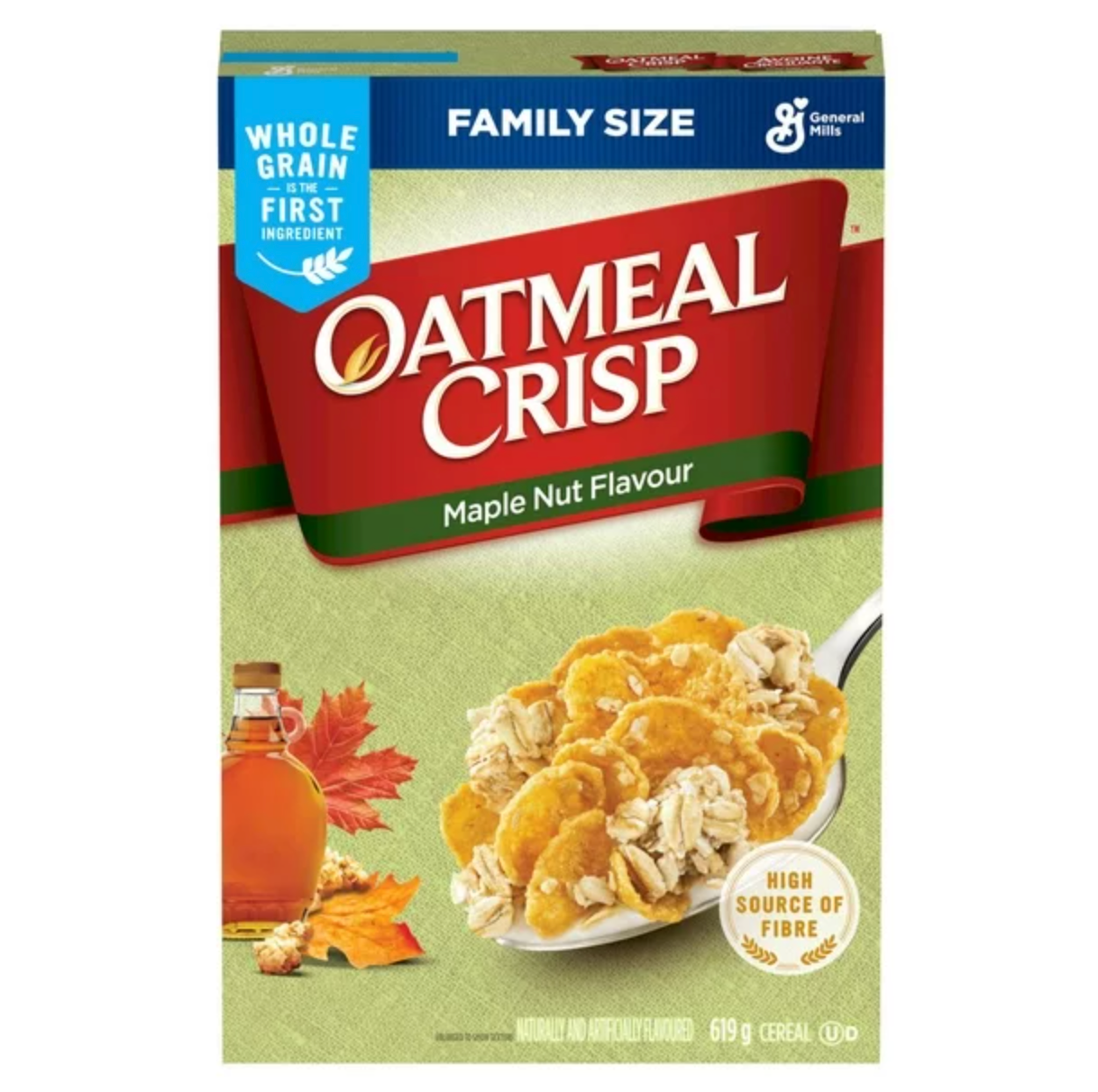 Oatmeal Crisp Maple Nut Cereal Family Size 1