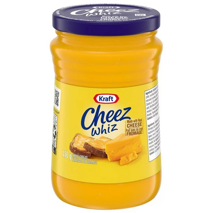 Kraft Cheez Whiz Spread 450g/15.87oz (Shipped from Canada)