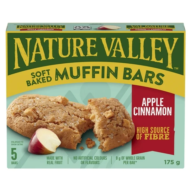 Nature Valley Soft Baked Apple Cinnamon Muffin Bars