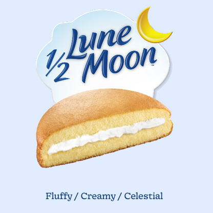 Vachon Vanilla 1/2 Lune Moon Snack Cakes, 282g/8.88oz (Shipped from Canada)