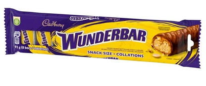 Cadbury Wunderbar Snack Size Minis 8ct 92g/3.2oz (Shipped from Canada)