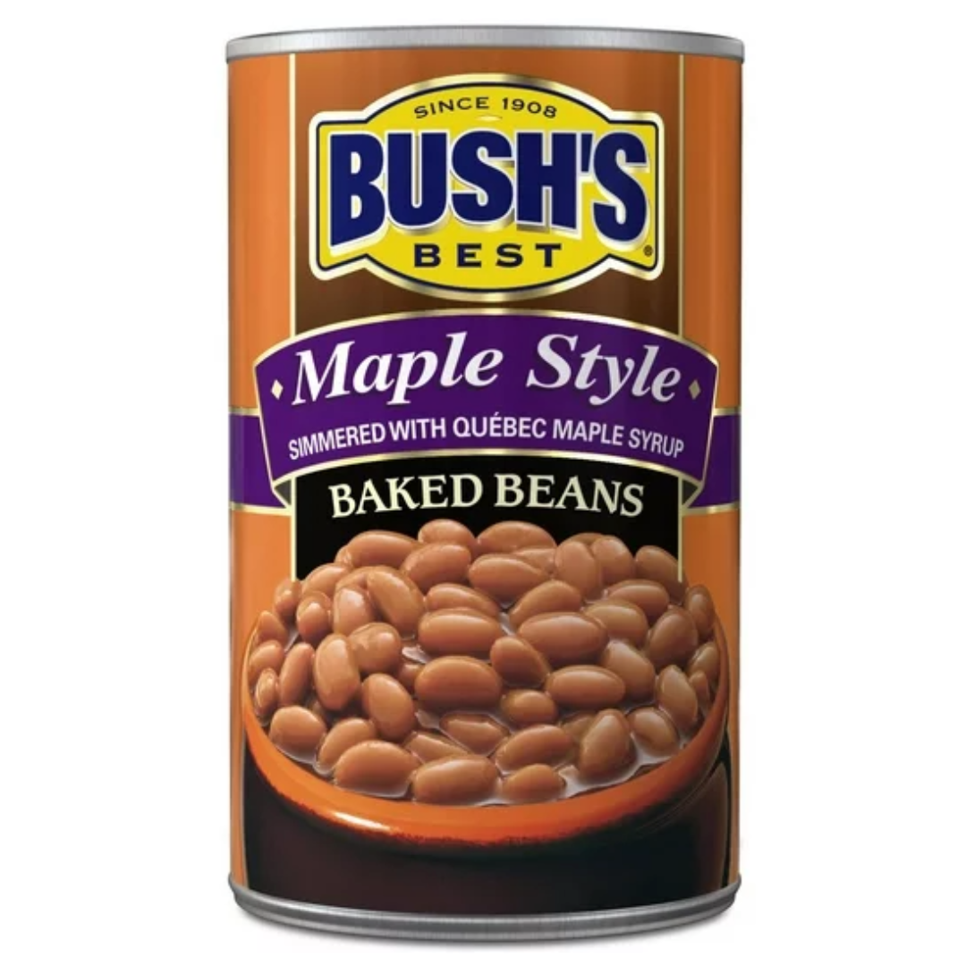 Bush's Best, Maple Style Baked Beans 398 mL (Shipped from Canada)