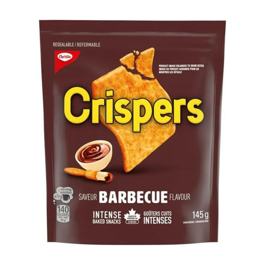 Christie Crispers BBQ Snacking Crackers, 145g/5.1 oz (Shipped from Canada)