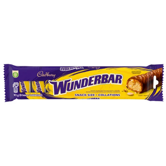 Cadbury Wunderbar Snack Size Minis 8ct 92g/3.2oz (Shipped from Canada)