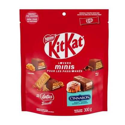 Nestle Kit Kat Lovers Minis, 300g/10.6 oz (Shipped from Canada)