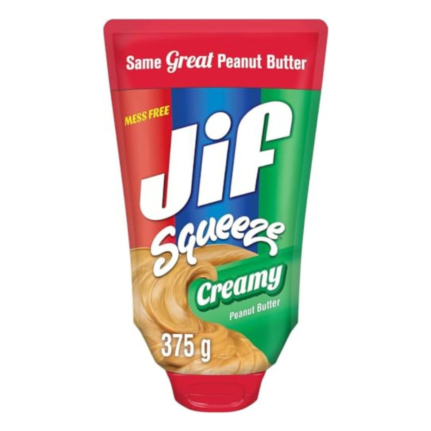 Jif Peanut Butter Creamy Squeeze, 375g/13.2oz (Shipped from Canada)