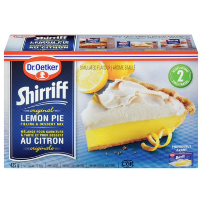 Dr. Oetker Shirriff Lemon Pie