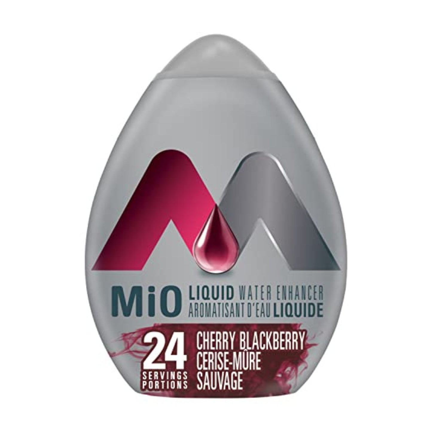 MiO Cherry Blackberry Liquid Water Enhancer, 48mL/1.6 fl. oz. (Shipped from Canada)