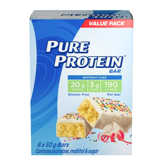 Pure Protein Birthday Cake