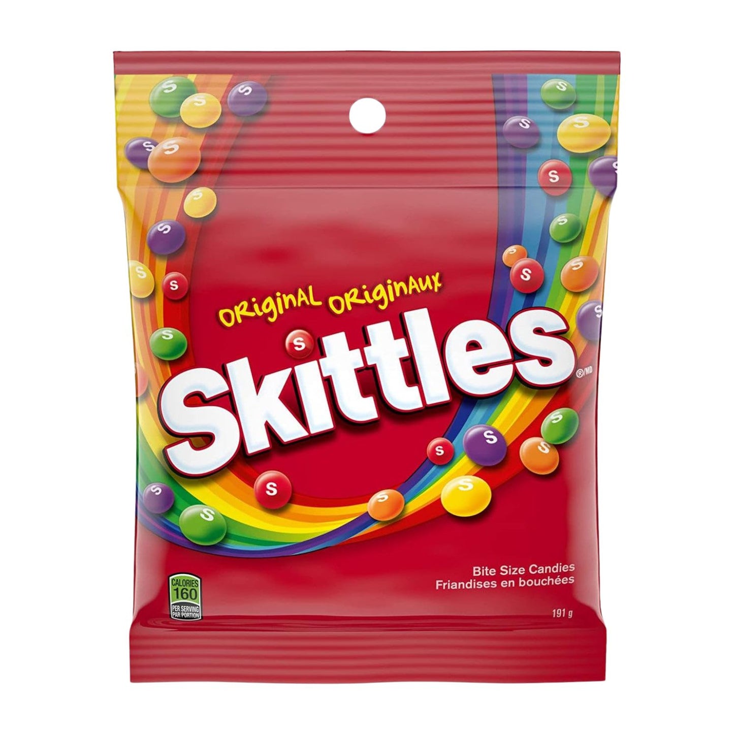 Skittles Original Candy 191g/6.7oz (Shipped from Canada)