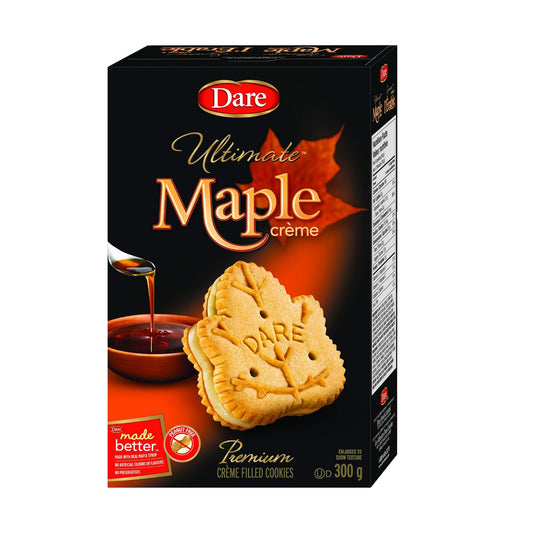 Dare Ultimate Maple Leaf Creme Cookies