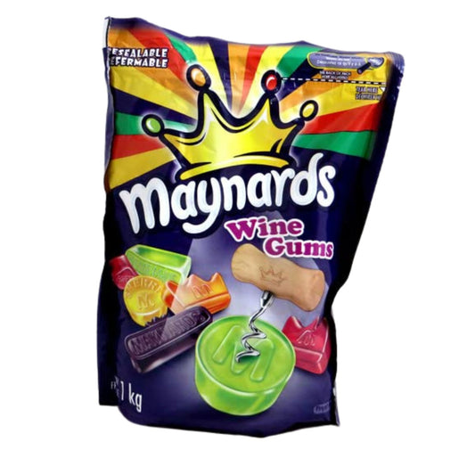 Maynards Gummy Candy Wine Gums 1K/35.27oz (Shipped from Canada)