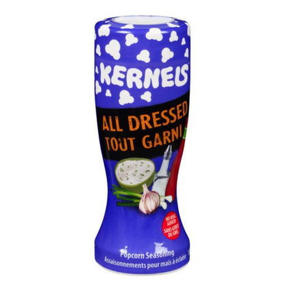 Kernels All Dressed Popcorn Seasoning, 110g/3.8oz (Shipped from Canada)