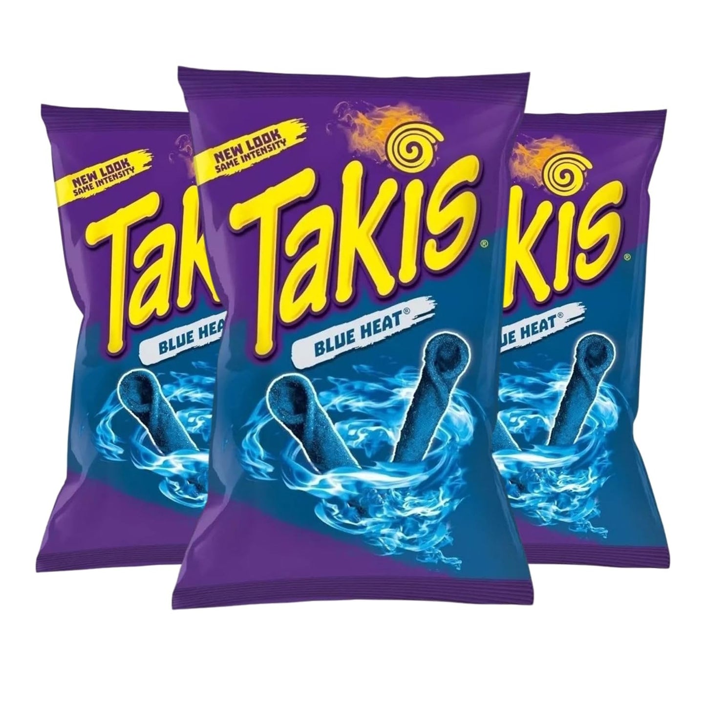 Takis Blue Heat Hot Chili Tortilla Chips, 260g/9.2oz (Shipped from Canada)