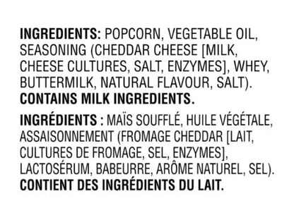 Smartfood White Cheddar Ingredients