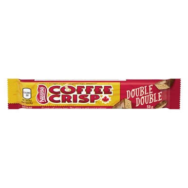 Coffee Crisp Double Double Chocolate Bars Case 24 X 50g/1.8oz (Shipped from Canada)