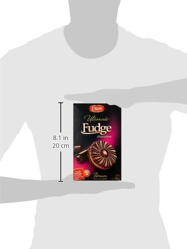 Dare Ultimate Fudge Chocolate Creme Sandwich Cookies 290g/10.2oz (Shipped from Canada)