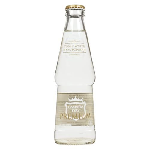 Canada Dry Craft Premium Tonic Glass Bottles 237ml/8 fl. oz (Shipped from Canada)