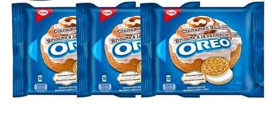 Oreo Cinnamon Bun Cookies pack of 3