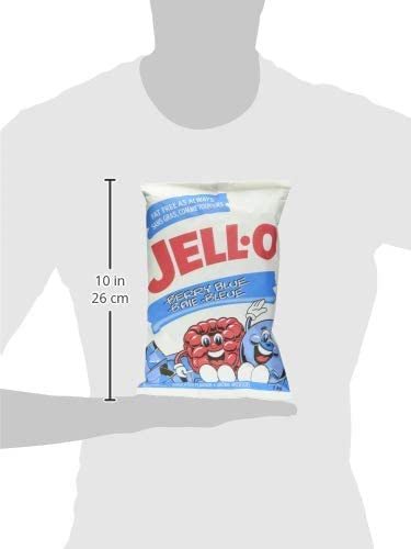 Jell-O Berry Blue Jelly Powder Gelatin Mix 3