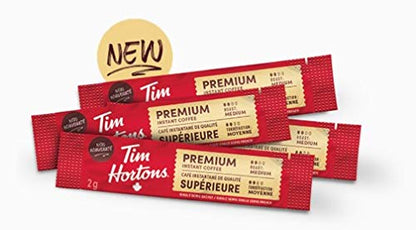 Tim Hortons Premium Instant Medium Coffee 38.4g/1.35oz (Shipped from Canada)