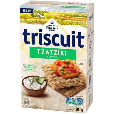 Triscuit Crackers Tzatziki Flavour 200g/7.1oz (Shipped from Canada)