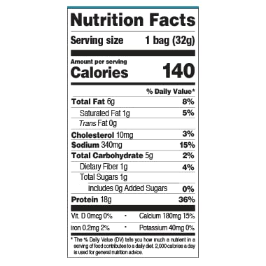 Quest Nacho Cheese Tortilla Protein Chips Nutrition Facts