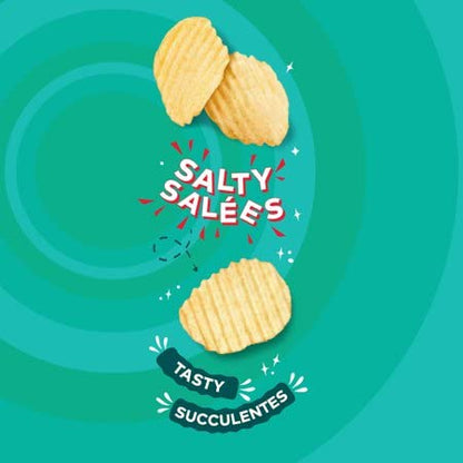 Lays Wavy Salt and Vinegar Potato Chips 1