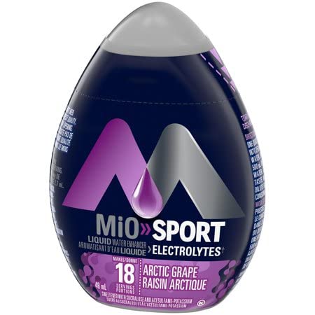 MiO Sport Arctic Grape Liquid Water Enhancer, 48ml/1.6oz (Shipped from Canada)