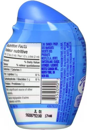 Nestea Ice Tea Lemon Liquid Water Enhancer 52mL/1.7 fl. oz. (Shipped from Canada)