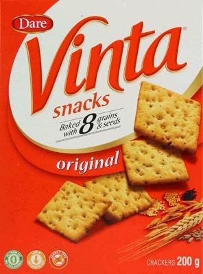 Dare Vinta Snacks Original Crackers 200g/7oz (Shipped from Canada)