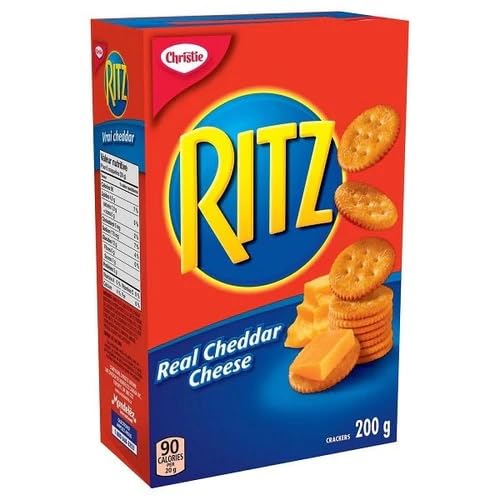 Christie Ritz Crackers Real Cheddar Cheese 1