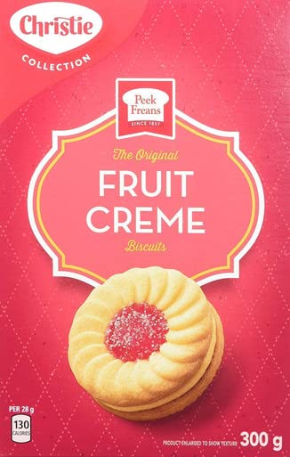 Peek Frean Fruit Creme Sandwich Cookie front cover