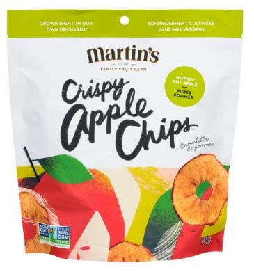 Martin's Nothin' But Apple Crispy Apple Chips, 85g/3oz (Shipped from Canada)