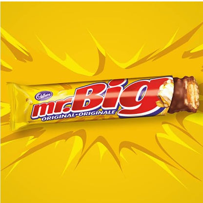 Cadbury Mr. Big Chocolate Bars 4x60g/2oz (Shipped from Canada)