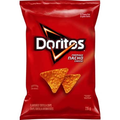 Doritos Nacho Cheese Tortilla Chips front cover