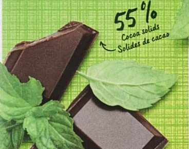 Presidents Choice Organic Mint Dark Chocolate Bar, 100g/3.5oz (Shipped from Canada)