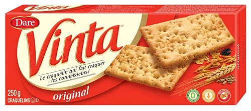 Dare Cracker Vinta Original Crackers 250g/9oz (Shipped from Canada)