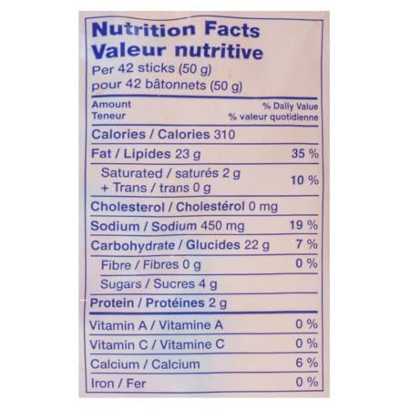 Humpty Dumpty Cheese Sticks Puffs Nutrition Facts