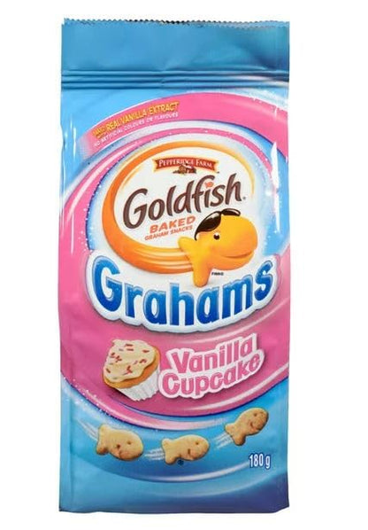 Pepperidge Farm Goldfish Vanilla Cupcake Grahams, 180g/6.3oz (Shipped from Canada)