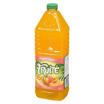 Fruite Peach Juice Bottle 2L/67fl.oz (Shipped from Canada)